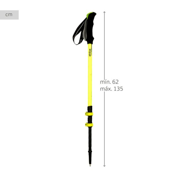 Trekking-Stock Aktive 5 x 135 x 4 cm (6 Stück) – Bild 5