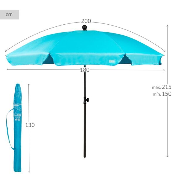 Solskærm Aktive 200 x 215 x 200 cm (4 Stück) – Bild 5