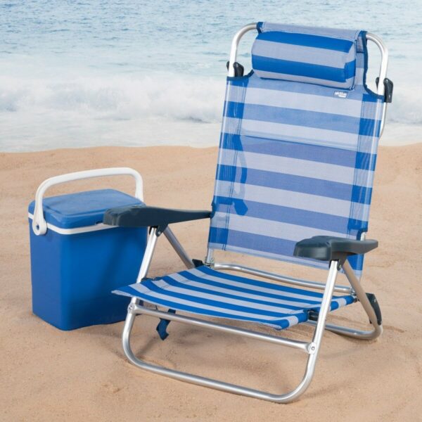 Strandstuhl Aktive 47 x 82 x 49 cm (2 Stück) – Bild 3