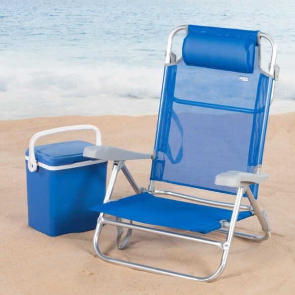 Strandstuhl Aktive 47 x 82 x 49 cm (2 Stück) – Bild 7