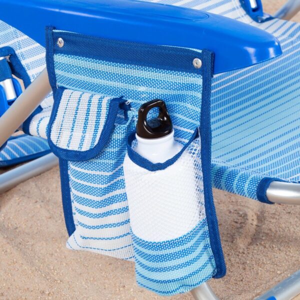 Strandstuhl Aktive 51 x 76 x 45 cm (2 Stück) – Bild 7