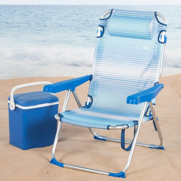 Strandstuhl Aktive 48 x 90 x 60 cm (2 Stück) – Bild 3