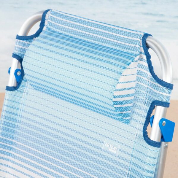 Strandstuhl Aktive 48 x 90 x 60 cm (2 Stück) – Bild 6