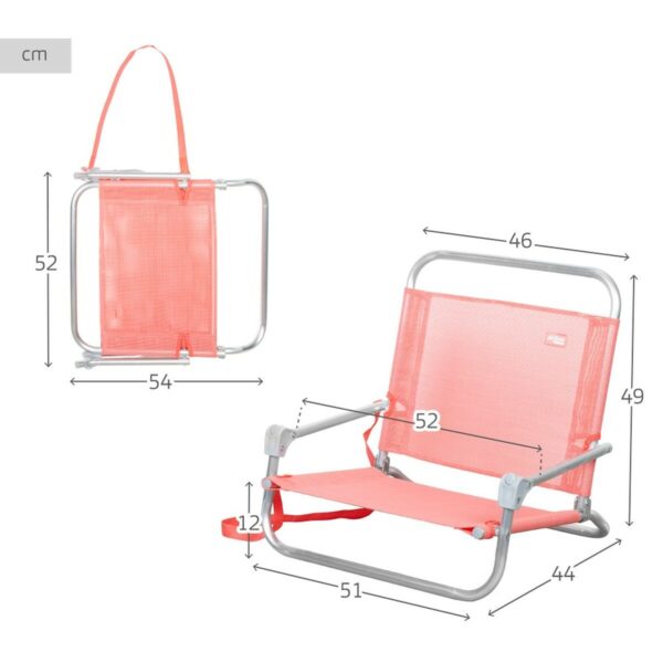 Strandstuhl Aktive 46 x 49 x 44 cm – Bild 5