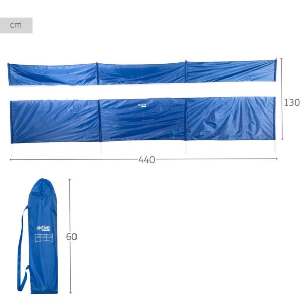 Strandzelt Aktive Polyester 440 x 130 x 1,9 cm – Bild 5