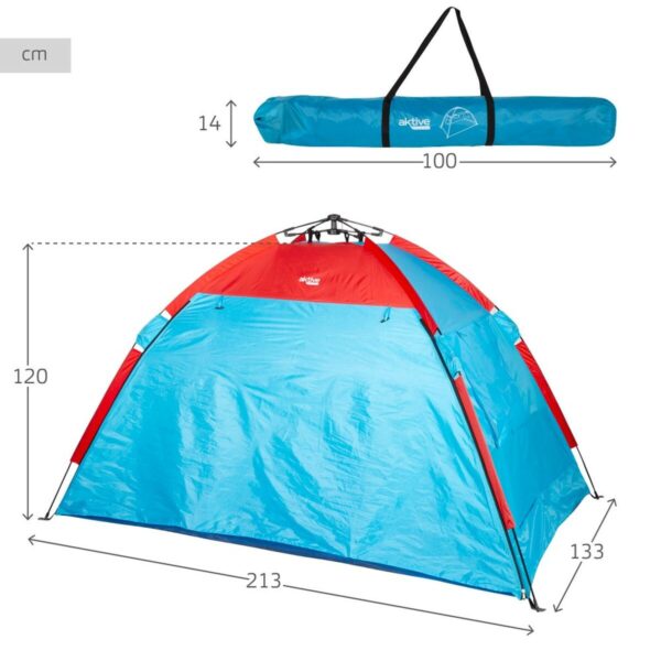 Strandzelt Aktive Polyester 213 x 120 x 133 cm – Bild 5