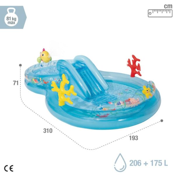 Wassersprinkler-Spielzeug Intex PVC 193 x 71 x 310 cm – Bild 5