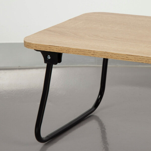 Klapptablett für das Bett Max Home Holz Stahl Melamine 53 x 22 x 30 cm 2 Stück – Bild 7