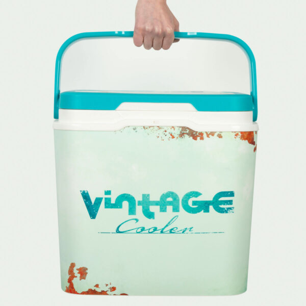 Robuste tragbare Kühlbox Aktive 24 L 37 x 35 x 27 cm Blau (2 Stück) – Bild 6