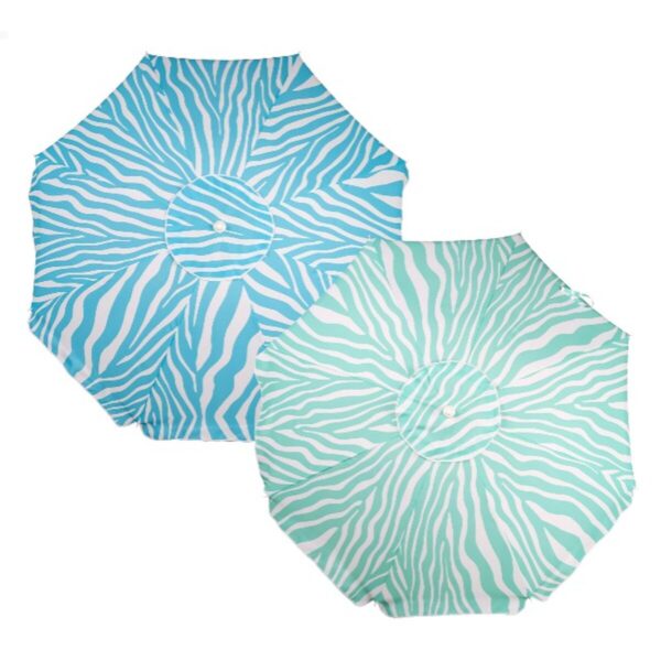 Sonnenschirm Aktive Blau 200 x 195 x 200 cm (6 Stück) – Bild 7