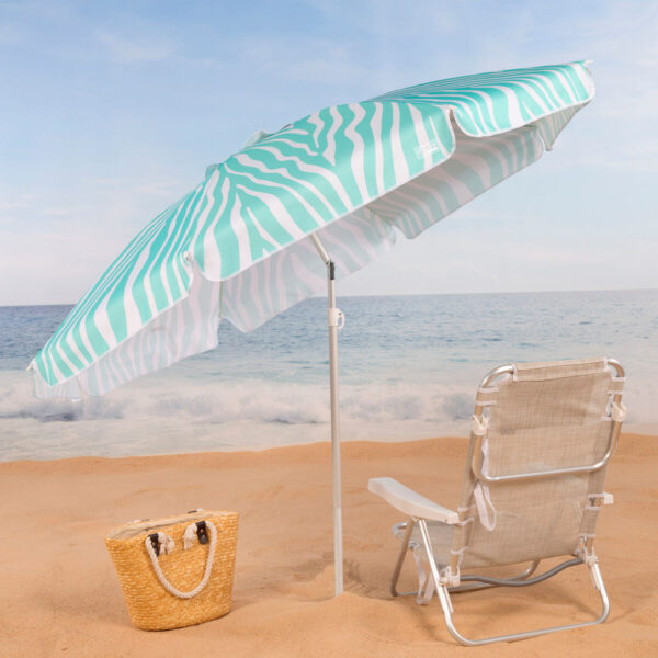 Sonnenschirm Aktive Blau 200 x 195 x 200 cm (6 Stück) – Bild 3