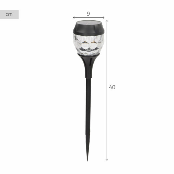 Solarlampe Aktive 9 x 40 x 9 cm (6 Stück) – Bild 5