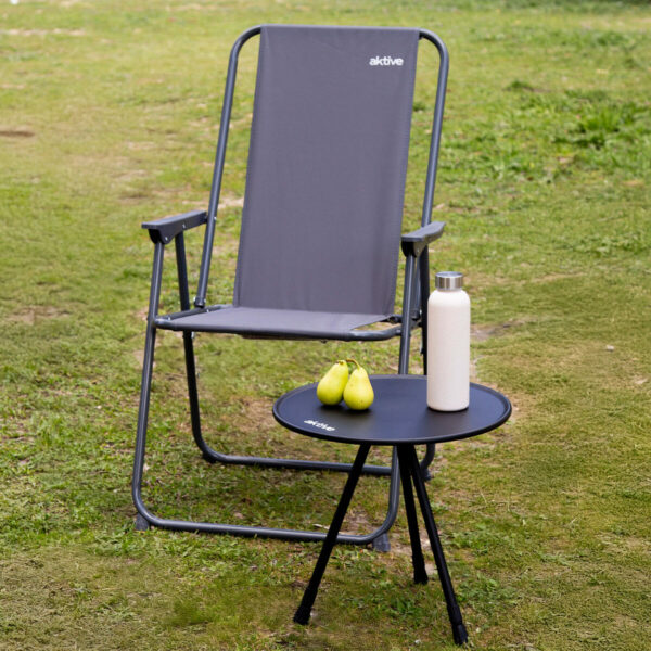 Table Klapptisch Aktive Schwarz 37 x 55 x 37 cm (4 Stück) – Bild 3