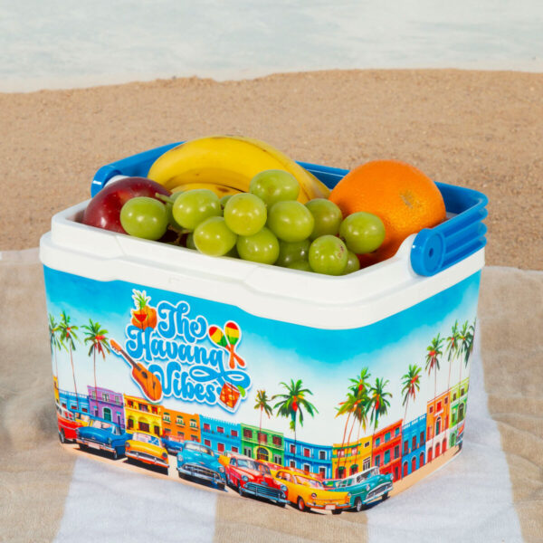 Robuste tragbare Kühlbox Aktive 5 L 28 x 19 x 21 cm Blau (6 Stück) – Bild 7
