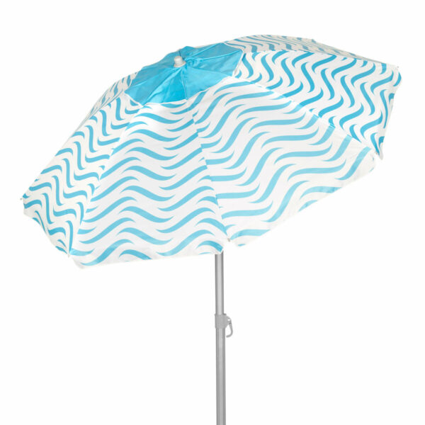 Sonnenschirm Aktive Blau Ø 200 cm 200 x 190 x 200 cm (6 Stück) – Bild 2