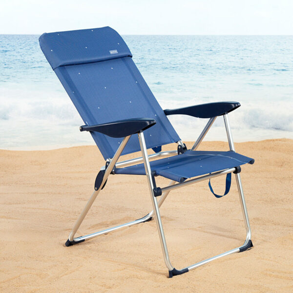 Strandstuhl Aktive 48 x 110 x 65 cm (2 Stück) – Bild 4