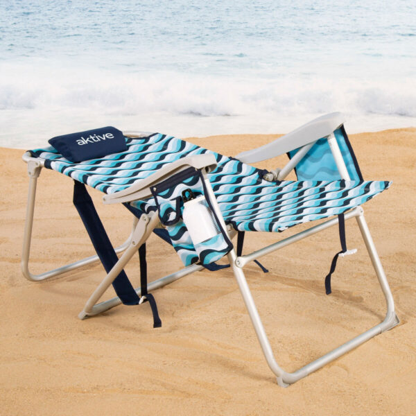 Strandstuhl Aktive 48 x 95 x 78 cm (2 Stück) – Bild 4