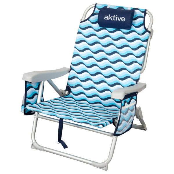 Strandstuhl Aktive 50 x 80 x 58 cm (2 Stück) – Bild 2