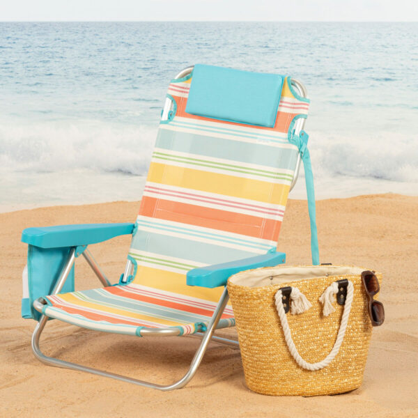 Strandstuhl Aktive 48 x 75 x 48 cm (2 Stück) – Bild 3