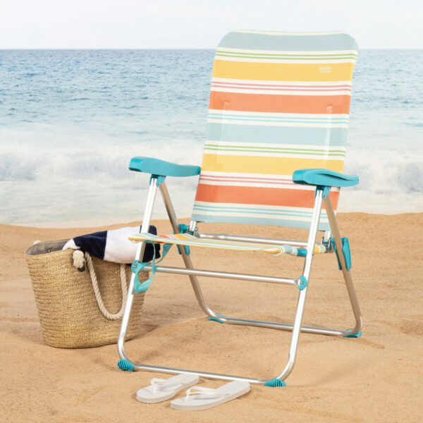 Strandstuhl Aktive 48 x 95 x 65 cm (4 Stück) – Bild 3