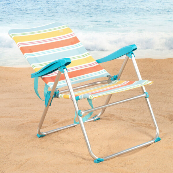 Strandstuhl Aktive 48 x 95 x 65 cm (4 Stück) – Bild 4