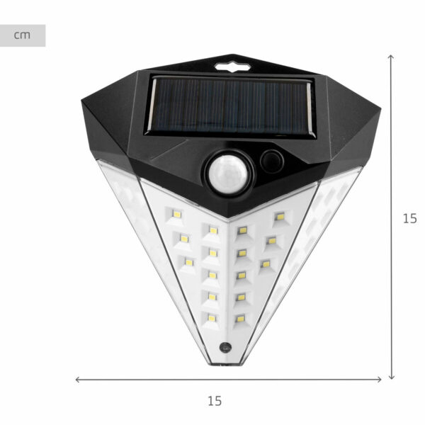 Solarlampe Aktive 15 x 15 x 7 cm (6 Stück) – Bild 5