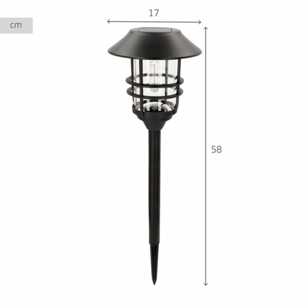 Solarlampe Aktive 17 x 58 x 17 cm (2 Stück) – Bild 5