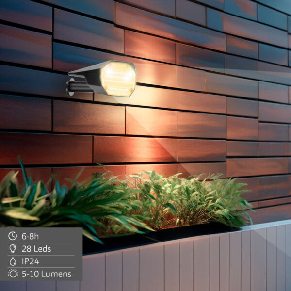 Solarlampe Aktive 8 x 37 x 11 cm (6 Stück) – Bild 4