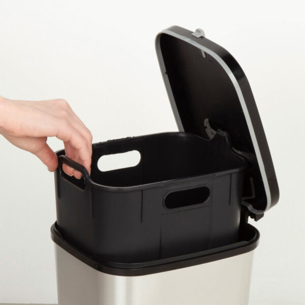 Mülltonne Curver Grau Kunststoff 6 L (5 Stück) – Bild 6