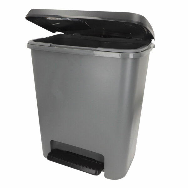 Mülltonne Curver Dunkelgrau Kunststoff 25 L (5 Stück) – Bild 2