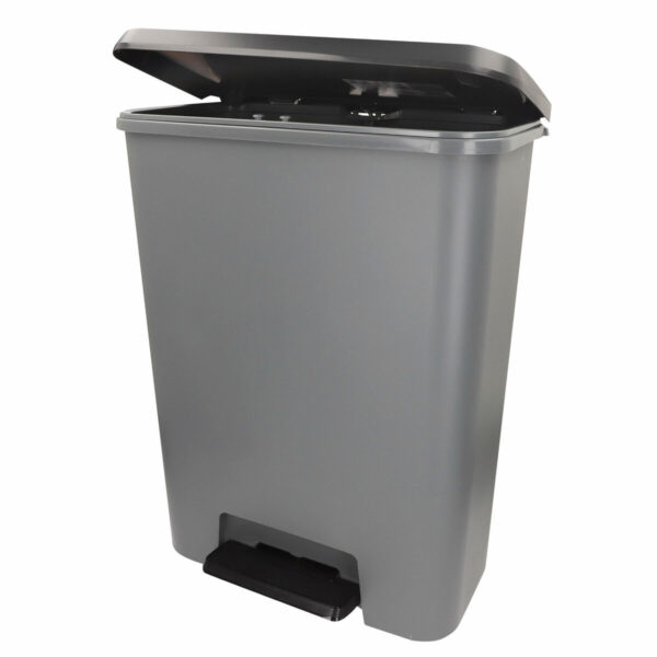 Mülltonne Curver Dunkelgrau Kunststoff 50 L (5 Stück) – Bild 2