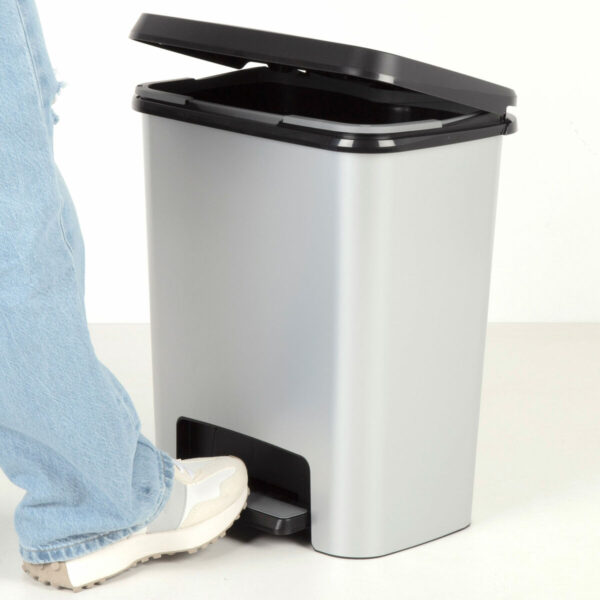 Mülltonne Curver Grau Kunststoff 25 L (5 Stück) – Bild 4