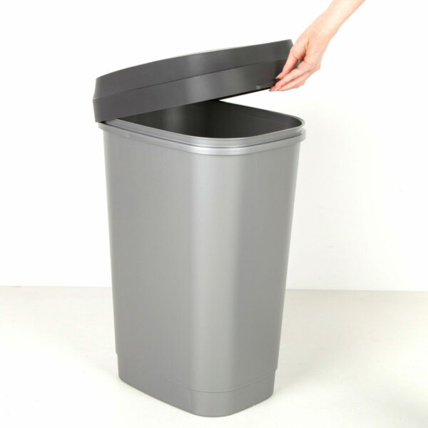 Mülltonne Curver Dunkelgrau Kunststoff 50 L (6 Stück) – Bild 4