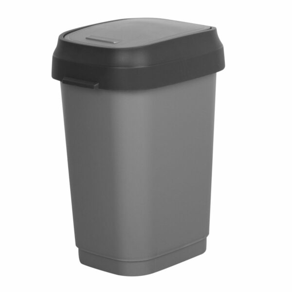 Mülltonne Curver Dunkelgrau Kunststoff 35 L (6 Stück) – Bild 2