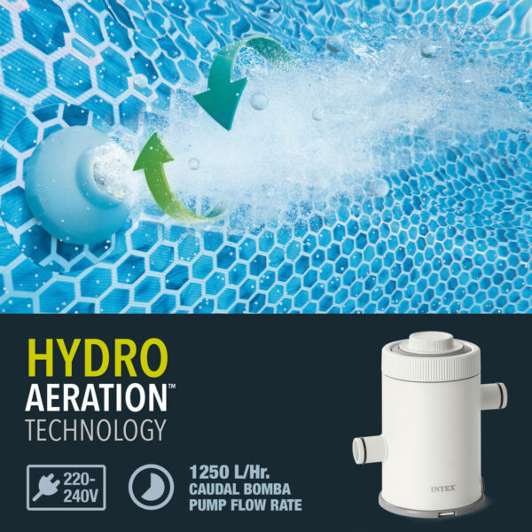 Aufbereitungsanlage für Schwimmbad Intex 1250 l/h 4 Stück – Bild 6