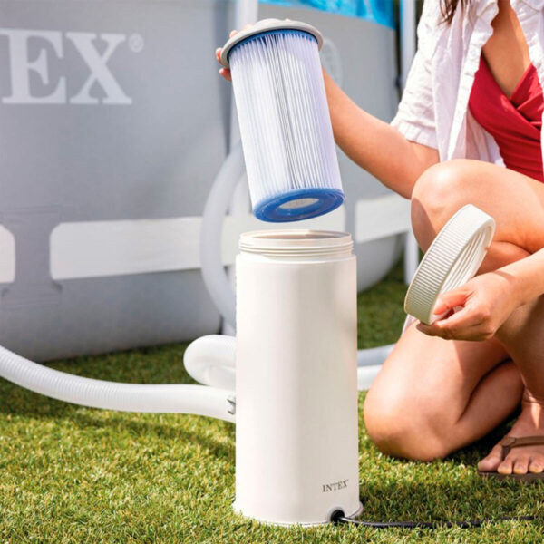 Aufbereitungsanlage für Schwimmbad Intex 3785 l/h 4 Stück – Bild 3