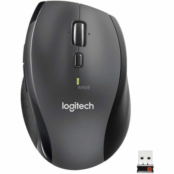 Schnurlose Mouse Logitech Customizable Mouse M705 Schwarz Schwarzweiß Kohlenstoff 1000 dpi – Bild 2