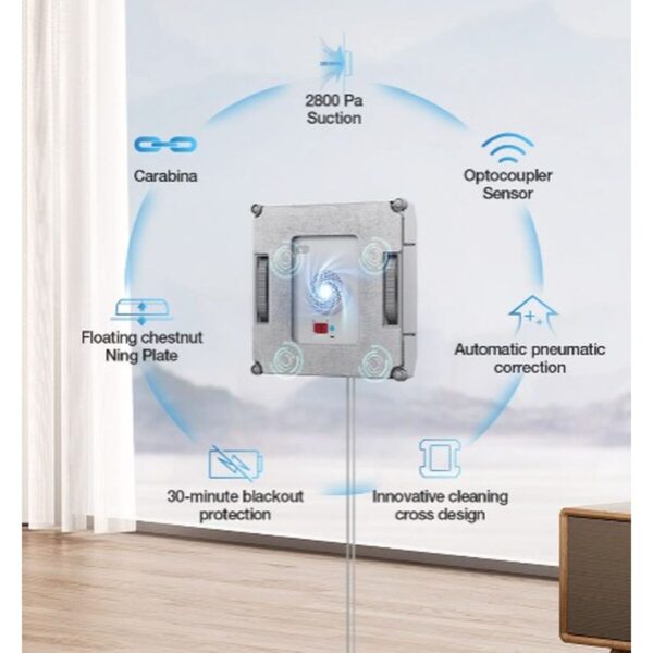 Intelligenter Fensterputzroboter ECOVACS Winbot W1 PRO 650 mAh – Bild 5