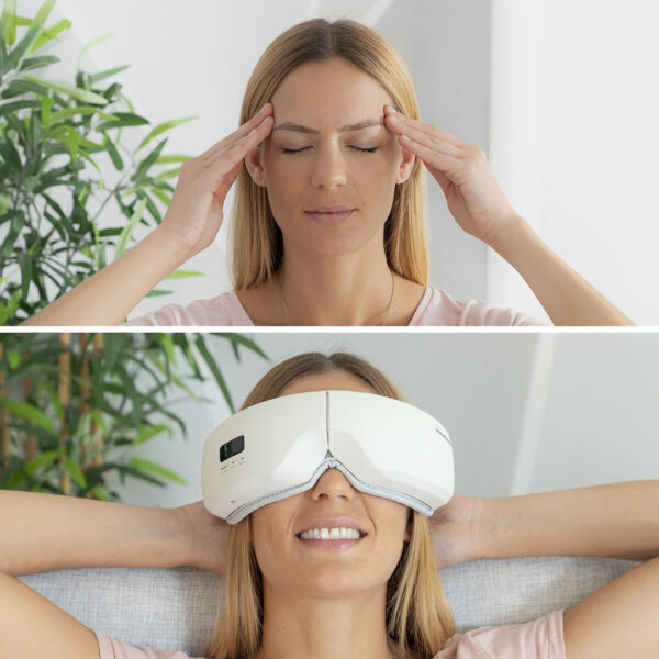 4-in-1 Luftkompressions-Augenmassagegerät Eyesky InnovaGoods – Bild 3