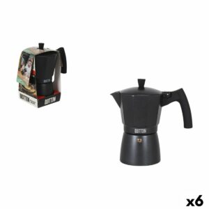 Italienische Kaffeemaschine Quttin 6 Tassen (6 Stück)