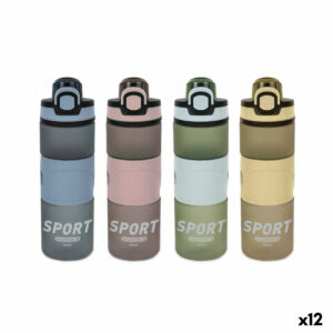 Wasserflasche Bewinner 500 ml 0,5 L 7 x 20,5 cm (12 Stück)