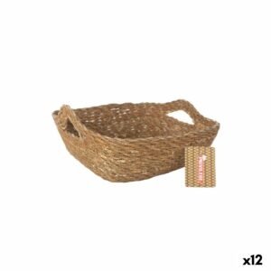 Mehrzweckkorb Privilege Braun korb 22 x 22 x 8 cm (12 Stück)