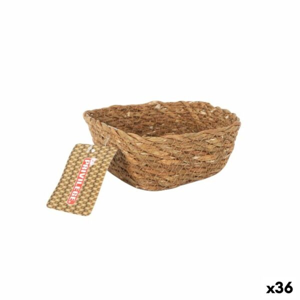 Mehrzweckkorb Privilege   Braun korb karriert 12 x 12 x 5 cm (36 Stück)