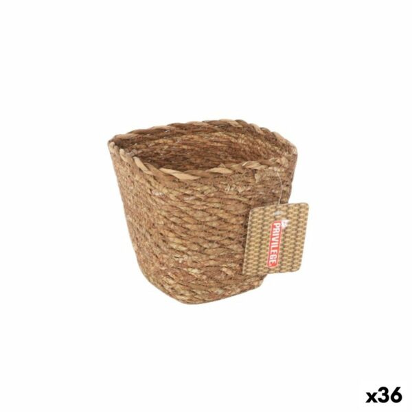 Mehrzweckkorb Privilege   Braun korb karriert 12 x 12 x 11 cm (36 Stück)