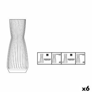 Glas-Flasche La Mediterránea 1 L (6 Stück)