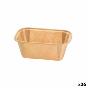 Backformen-Set Algon Papier 8,2 x 4 x 4,2 cm 25 Stücke (36 Stück)