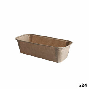 Backformen-Set Algon Papier 15,5 x 5,4 x 5,3 cm 12 Stücke (24 Stück)