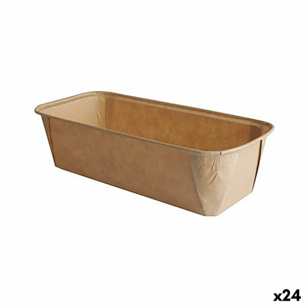 Backformen-Set Algon Papier 20 x 7 x 7 cm 12 Stücke (24 Stück)