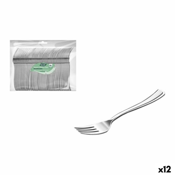 Gabel-Set Algon 18,5 cm 50 Stücke (12 Stück)