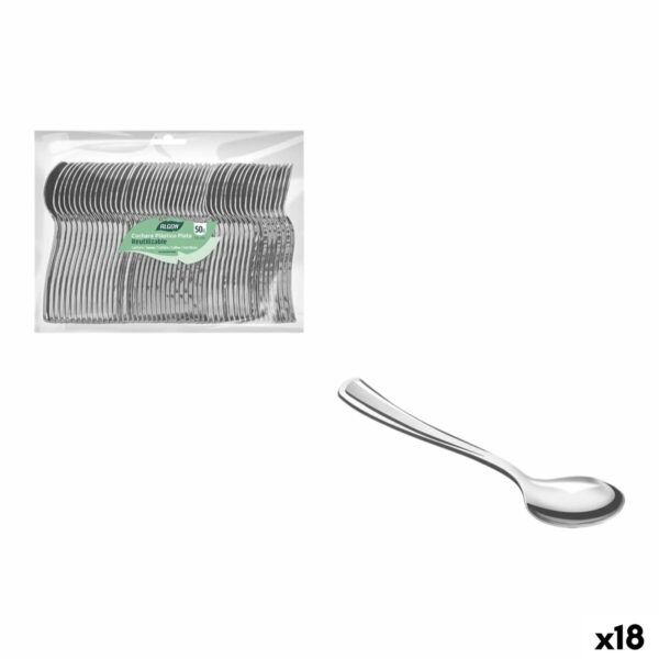Dessertlöffel Set Algon 13 cm 50 Stücke (18 Stück)